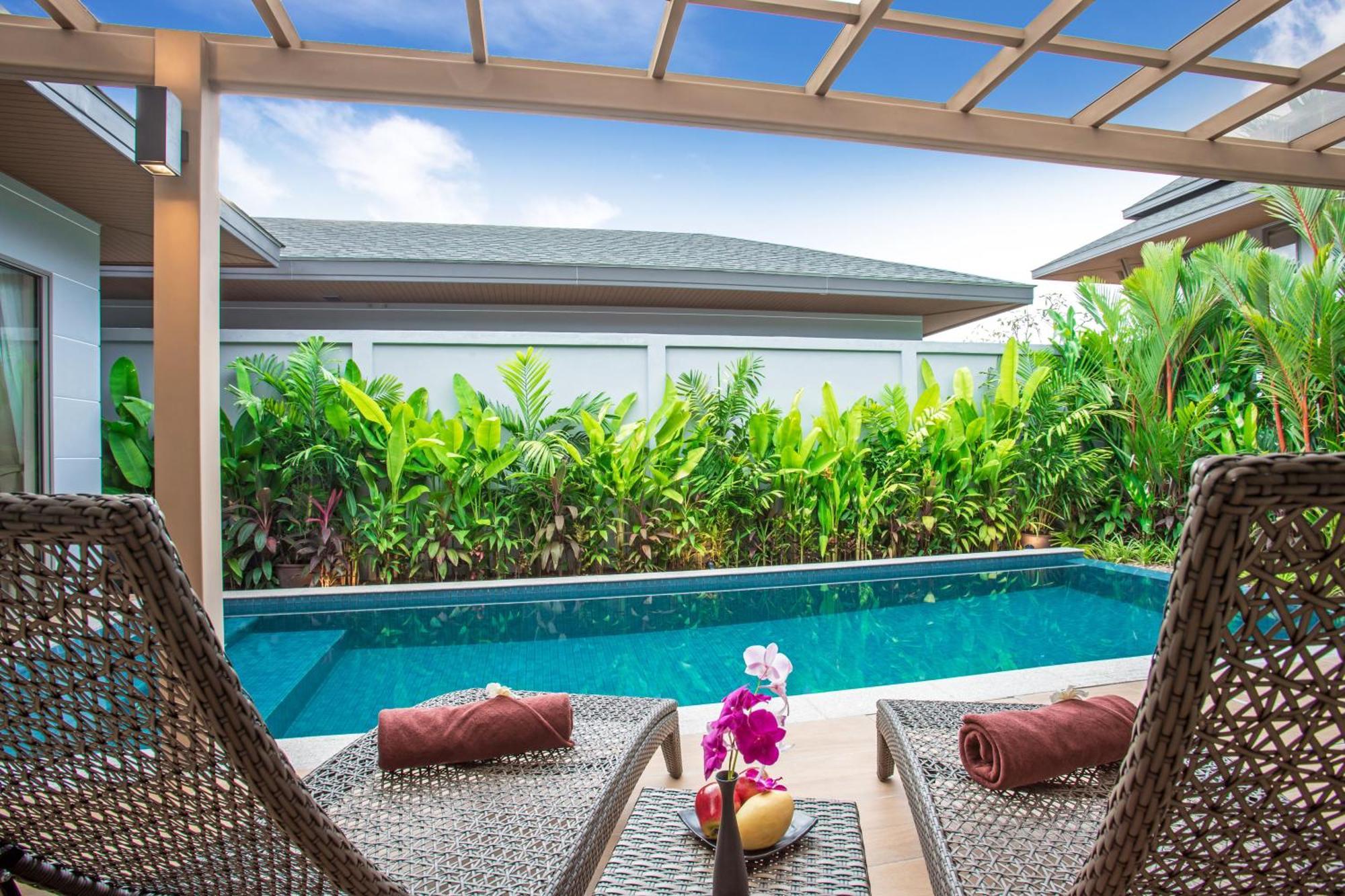 Resort Boutique 2Br Villa Dalaa 4, Private Pool, Full Service, 5 Min Drive Strand Kamala Exterior foto