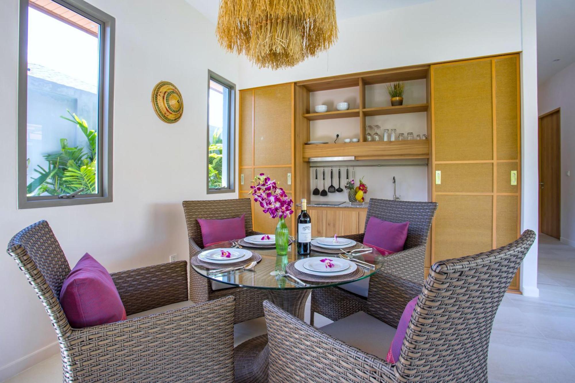 Resort Boutique 2Br Villa Dalaa 4, Private Pool, Full Service, 5 Min Drive Strand Kamala Exterior foto