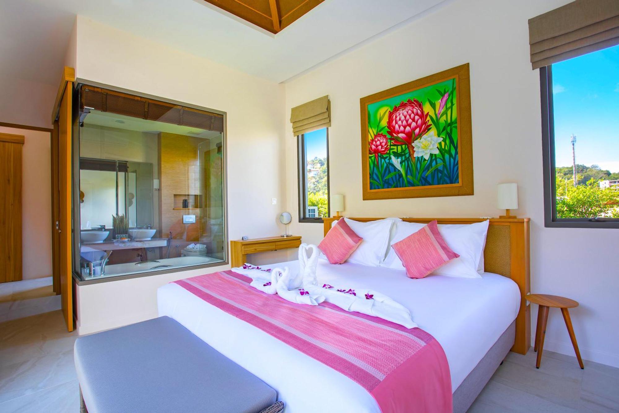 Resort Boutique 2Br Villa Dalaa 4, Private Pool, Full Service, 5 Min Drive Strand Kamala Exterior foto