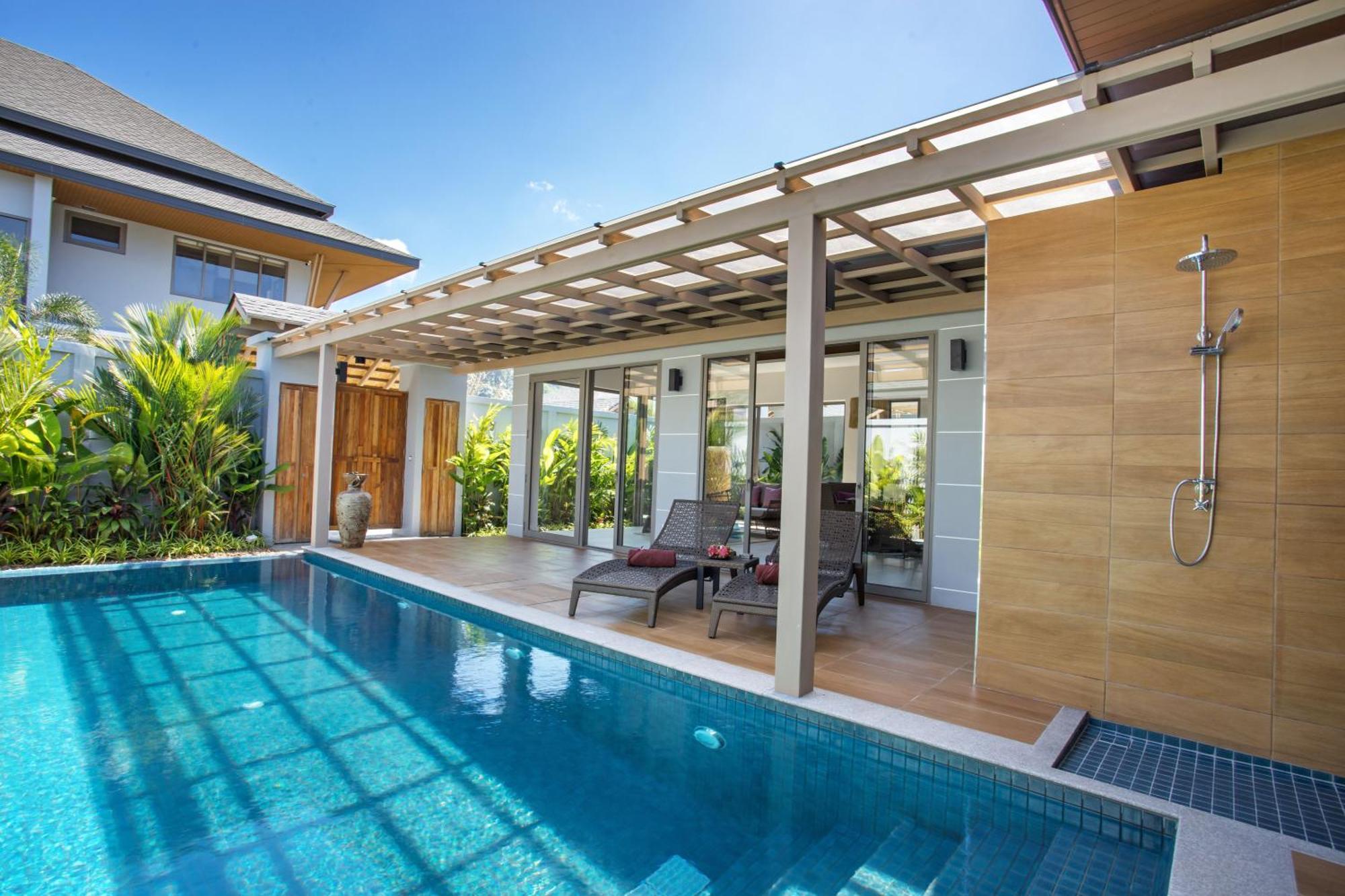 Resort Boutique 2Br Villa Dalaa 4, Private Pool, Full Service, 5 Min Drive Strand Kamala Exterior foto